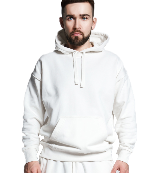 Unisex Customizable Round Neck Pull Over Zenith Hoodie With Kangaroo Pocket