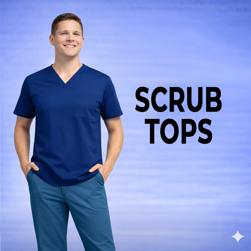 SCRUB TOPS