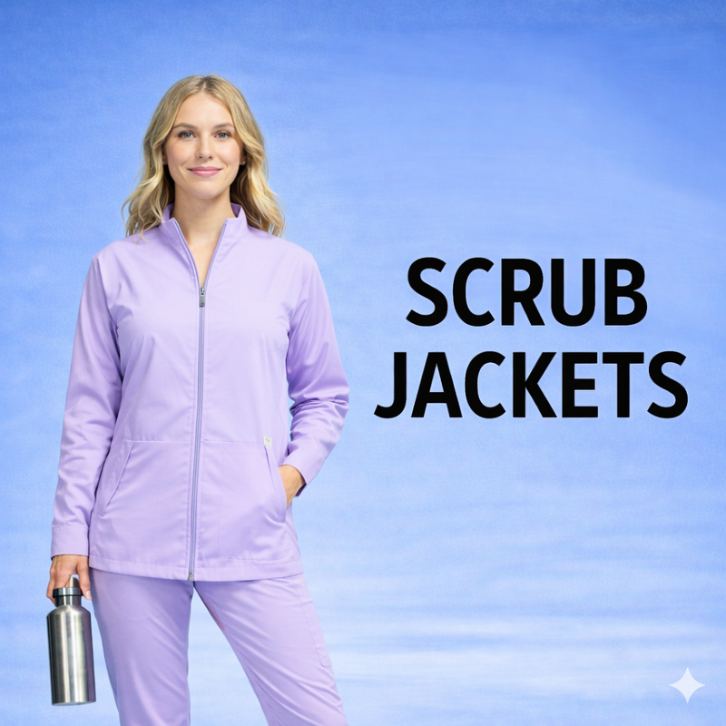 Stylish & Functional Scrub Jackets – Shift Fit Scrubs Collection